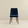 Ashcroft Furniture,Katie Mid-Century Modern Velvet Dining Chair (Set of 2) - 3 of 4