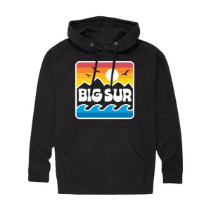 Men's - Instant Message - Big Sur Badge Graphic Fleece Pullover Hoodie - 1 of 4