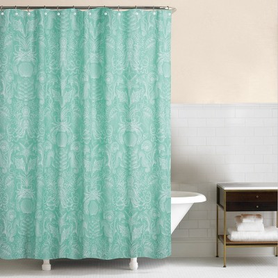 C&F Home Turquoise Bay Shower Curtain