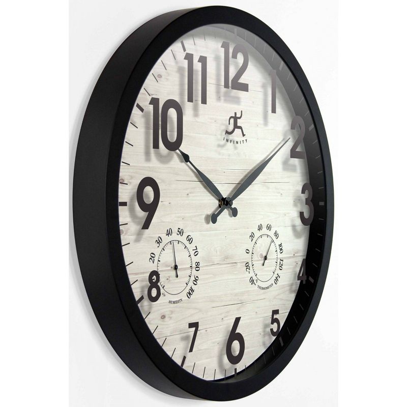 17.5&#34; Concordia Indoor/Outdoor Wall Clock - Infinity Instruments, 4 of 8
