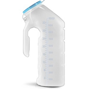32-Oz Male Urinal Bottle with Glow in The Dark Lid : Target