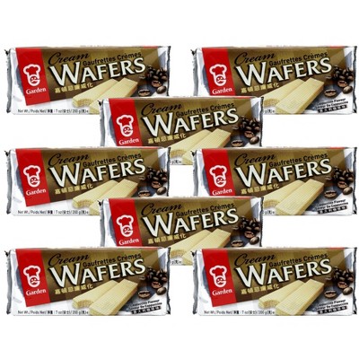 Garden Cappuccino Cream Wafers - Case of 8/7 oz