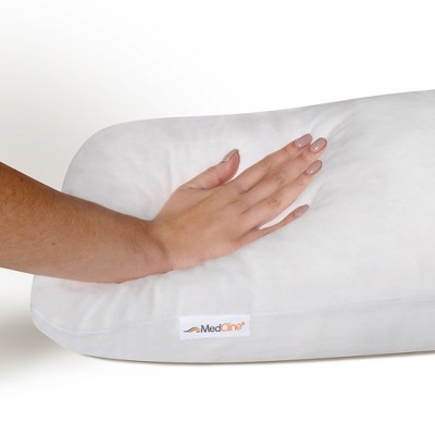 Medium/Large White Cotton Polyester Therapeutic Body Pillowcase