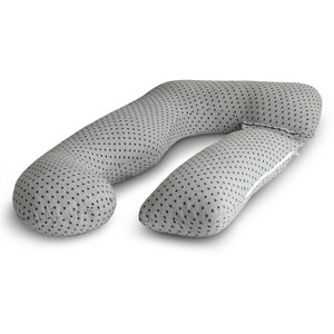 PharMeDoc Pregnancy Pillow, U-Shape Full Body Maternity Pillow, Jersey Cotton Cover - 1 of 4