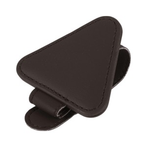 Unique Bargains Universal Car Sunglasses Clip with Magnetic PU Leather 3.15"x2.36" 1 Pc - 1 of 4