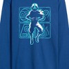 Men's - Avatar: The Last Airbender - Aang Airbending Long Sleeve Graphic T-Shirt - 2 of 4