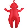 HalloweenCostumes.com One Size Fits Most   Inflatable Po Adult Teletubbies Costume, Red/Gray/Pink - 4 of 4