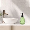 Unique Bargains Convenient Argyle Soap Dispenser 11.84oz 1 Pc - 2 of 4
