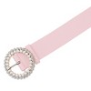INSPIRE CHIC Women's Rhinestones Pearl Buckle Fashion Sweet Belts - 2 of 4