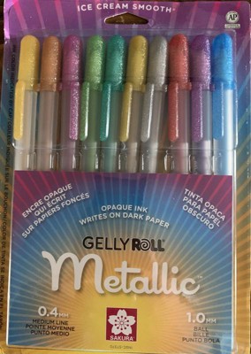 Sakura Gelly Roll Metallic Medium Point Pens, 1 mm - 16 count