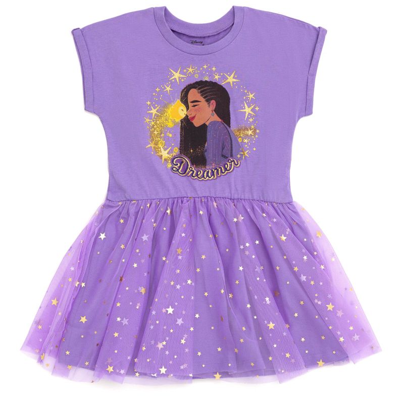 Disney Asha Girls Dress Toddler to Little Kid, 1 of 6