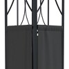 vidaXL Gazebo with Roof Anthracite 157.5"x118.1"x106.3" Steel - 4 of 4