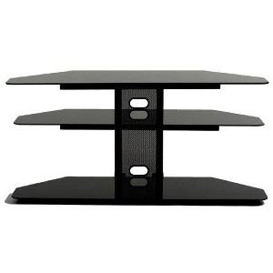 TransDeco Corner TV stand for up to 52Inch plasma or LCD/LED TVs - 1 of 4