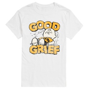 Men's - Peanuts - Good Grief Vintage Short Sleeve Graphic T-Shirt - 1 of 4