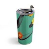 Chromoeye Jewels in Teal 20 oz Stainless Steel Travel Mug - Deny Designs - 2 of 4