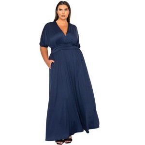L I V D Women's Raffi Pocket Empire Waist Maxi Dress - 1 of 3
