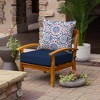 ARDEN Foam Outdoor Deep Seat Cushion Set, 24 x 24, made with ProFoam, Rain-proof, Fade Resistant - 2 of 4