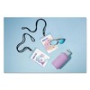 Avery Lanyard-Style Badge Holder w/Laser/Inkjet Inserts, Top Load, 4.25 x 6, WE, 75/PK - 3 of 3