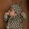 Makemake Organics Organic Baby Knotted Sleep Gown - Checker - 3 of 3