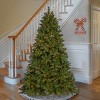 7.5' Prelit LED Downswept Douglas Fir Artificial Christmas Tree Multicolor Lights - National Tree Company - 3 of 4
