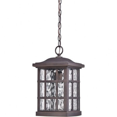 Stonington Palladian Bronze Glass Outdoor Hanging Lantern