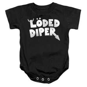 Baby Diary Of A Wimpy Kid Loded Diper Distressed Logo Infant Bodysuit - 1 of 3
