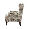 Theodor Armchair with Spindle Legs for Living Room and Bedroom Club Chair | ARTFUL LIVING DESIGN - 3 of 4