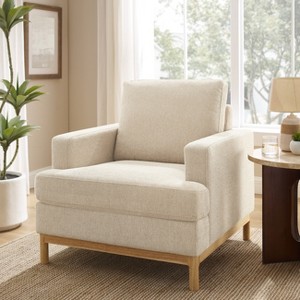 VANOMi 33.5'' Contemporary Upholstered Accent Chair - 1 of 4