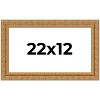 PosterPalooza | Contemporary Gold Picture Frame - UV Acrylic, Backing Board, Hanging Hardware Included - 2 of 4