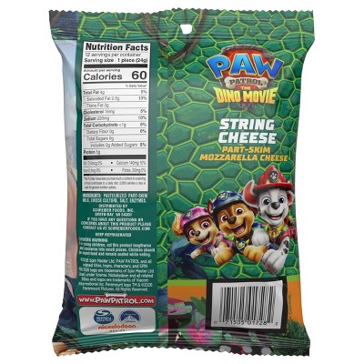 PAW Patrol Part-Skim Mozzarella String Cheese - 10oz