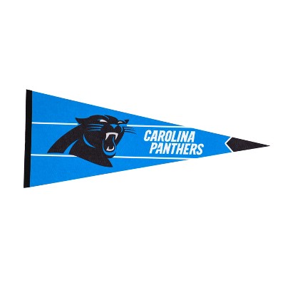 Evergreen Carolina Panthers Pennant Flag