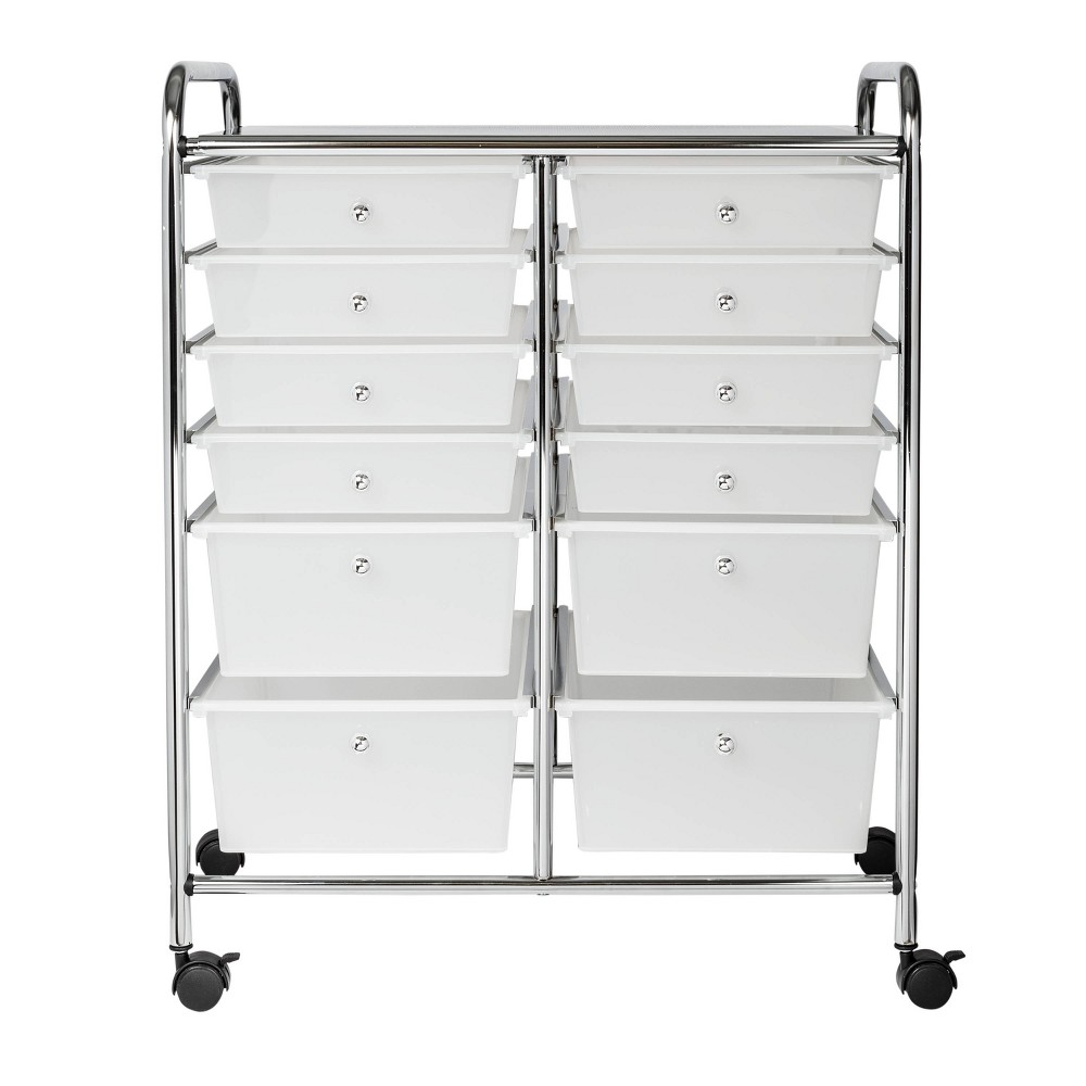 UPC 811434016839 product image for Honey-Can-Do 12 Drawer Rolling Cart | upcitemdb.com