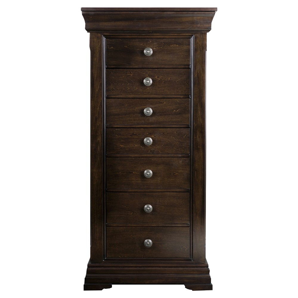UPC 853499006196 product image for Haley Jewelry Armoire Walnut - Hives & Honey | upcitemdb.com