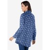 Woman Within Women's Plus Size Perfect Long Sleeve Shirt - 3 of 4