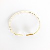Sanctuary Project by sanctuaire Semi Precious White Howlite Arrow Cuff Bracelet Gold - 2 of 4