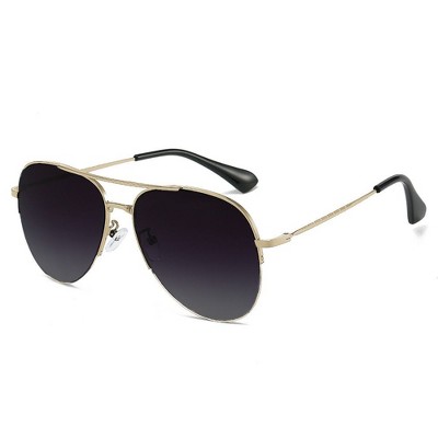 Anna-Kaci Women's Stylish Aviator Design Sunglasses with UV400 Protection
