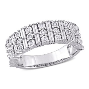 EVERLY JEWELRY | Sterling Silver 1/6 CT TW Diamond Fashion Ring - 1 of 4