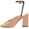 Journee Collection Womens Calypso Buckle Ankle Strap Block Heel Sandals - 2 of 4