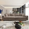 Accent Sofa Couch Modern Style with Deep Seat Cushions & Convertible Lounge for Living Room Wide - 3irtyhousy - 2 of 4