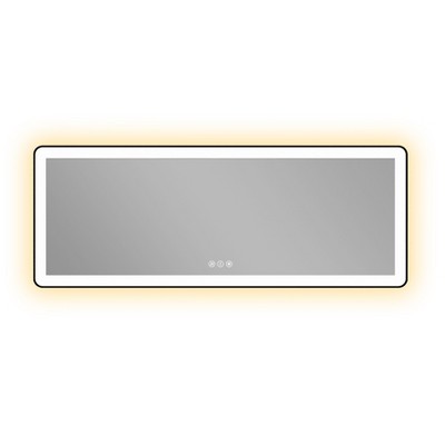 Black Framed Led Bathroom Mirror