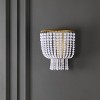 Celyn 6.25" Wall Sconce - SCN4081 - White/Brass - Safavieh - 2 of 4