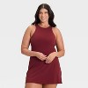 Women's Everyday Soft High Neck Cropped Tank Top - All In Motion™ - 4 of 4