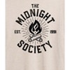 Women's - Are You Afraid of the Dark - Midnight Society Est. 1991 Oversized Graphic T-Shirt - image 2 of 4