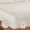 California Design Den  Bed Sheets Set - 100% Organic Cotton Percale, Deep Pocket, GOTS Certified - 3 of 4