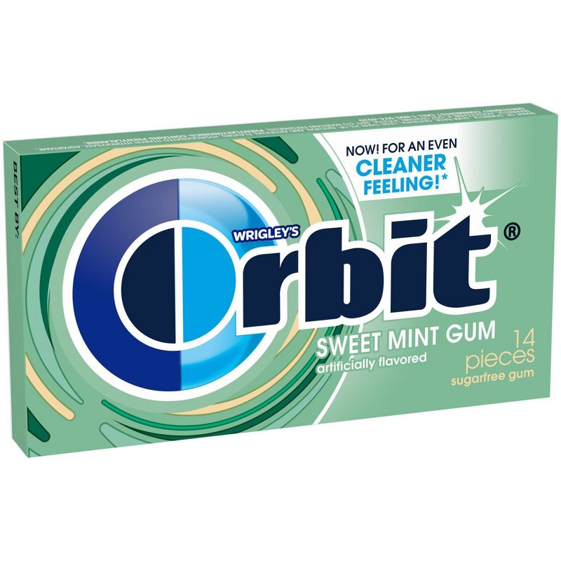 Orbit Sugar Free Sweet Mint Chewing Gum Single Pack - 14 Piece, 5 of 7