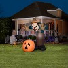Gemmy Giant Animated Halloween Inflatable Scarecrow, 7.5 ft Tall, Multi - 2 of 4