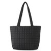 Women's Solid Color Light weight Tote Handbag - 3 of 4