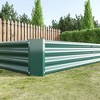 Syemin Raised Garden Bed, for flower planters, vegetables herbs, Green, 91.34"*44.69"*11.81" - 4 of 4