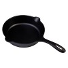 Victoria Seasoned Cast Iron Skillet 8" Black - 2 of 4