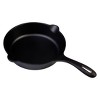 Victoria Seasoned Cast Iron Skillet 8 Black : Target